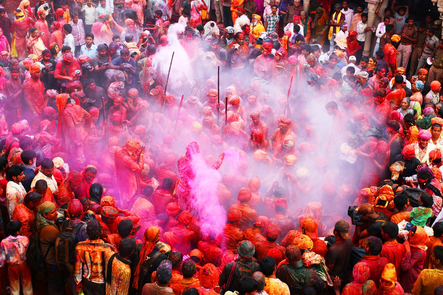 Nepál – pestrofarebný sviatok Holi