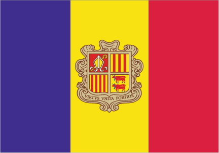 vlajka Andorra